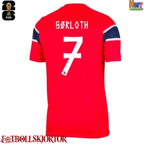 Norge Alexander Sorloth #7 Hemmatröja VM 2026 Kortärmad